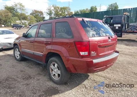 2007 Jeep Grand Cherokee Laredo из США, поврежденный, VIN 1J8GR48K57C524442